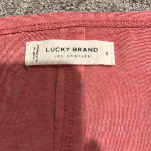 Lucky Brand Coral Top - Picture 3 of 5